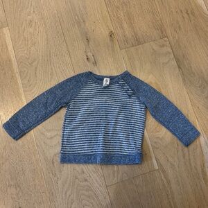 Tucker and Tate Blue and White Long Sleeve Shirt